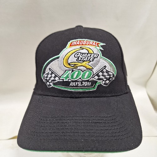 chapeau strapback nascar quaker state 400 inaugural 2011