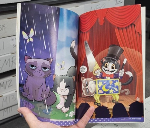 Grumpy Cat And Pokey Dynamite Comic Book Graphic Novel Paperback 2016 (B185) - Picture 3 of 4