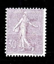 💎COTE 950 E/ nuance VIOLET GRIS /SIGNE /SEMEUSE NEUF LUXE ****  MNH / No133e💎
