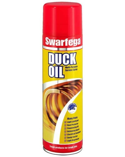 12 x Swarfega Duck Oil 500ml Spray Contect Maintenance Protect Water Displacer - Picture 2 of 3