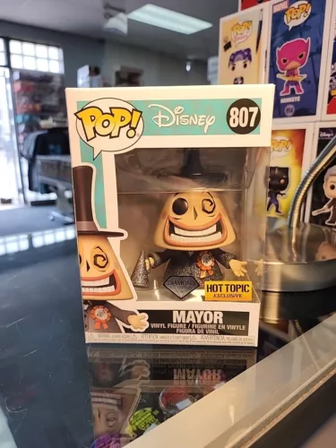 Funko Pop! Vinyl: Mayor #807 (Diamond  Hot Topic (Exclusive) W/PROTECTOR 
