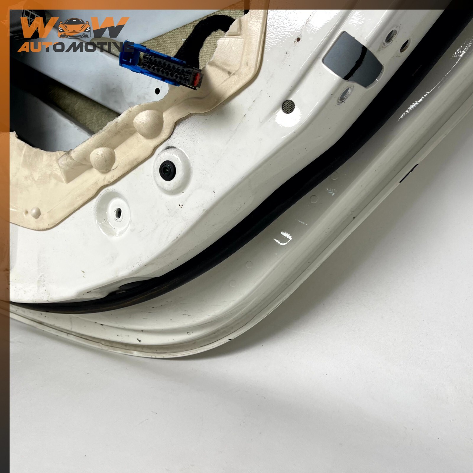 14-17 MASERATI GHIBLI REAR RIGHT PASSENGER SIDE DOOR SHELL WHITE OEM