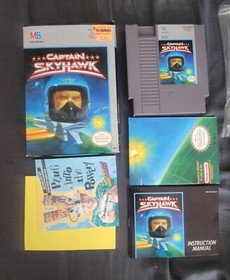 Captain Skyhawk NES Nintendo Completo En Caja Excelente Estado con P&oacute;ster RARO!