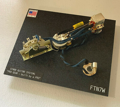 7 Way Sound Wiring Harness Upgrade For Fender Nashville Telecaster