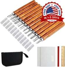 Cinceles para madera para tallar madera manualidades juego de herramientas nuevo