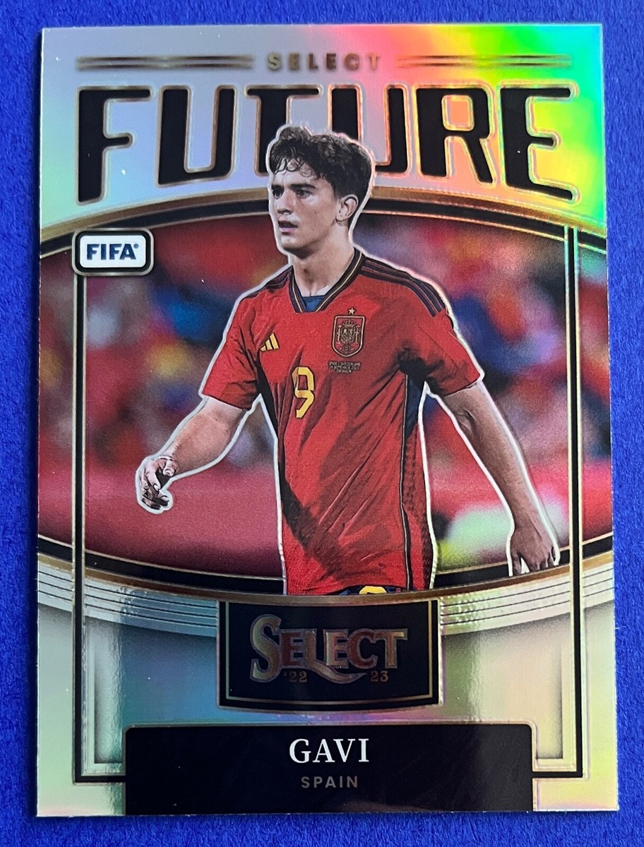 gavi rc panini 2022 teamcolor シリアルカード Gavi 2022-23 Panini Select FIFA FUTURE SILVER PRIZM Card #16