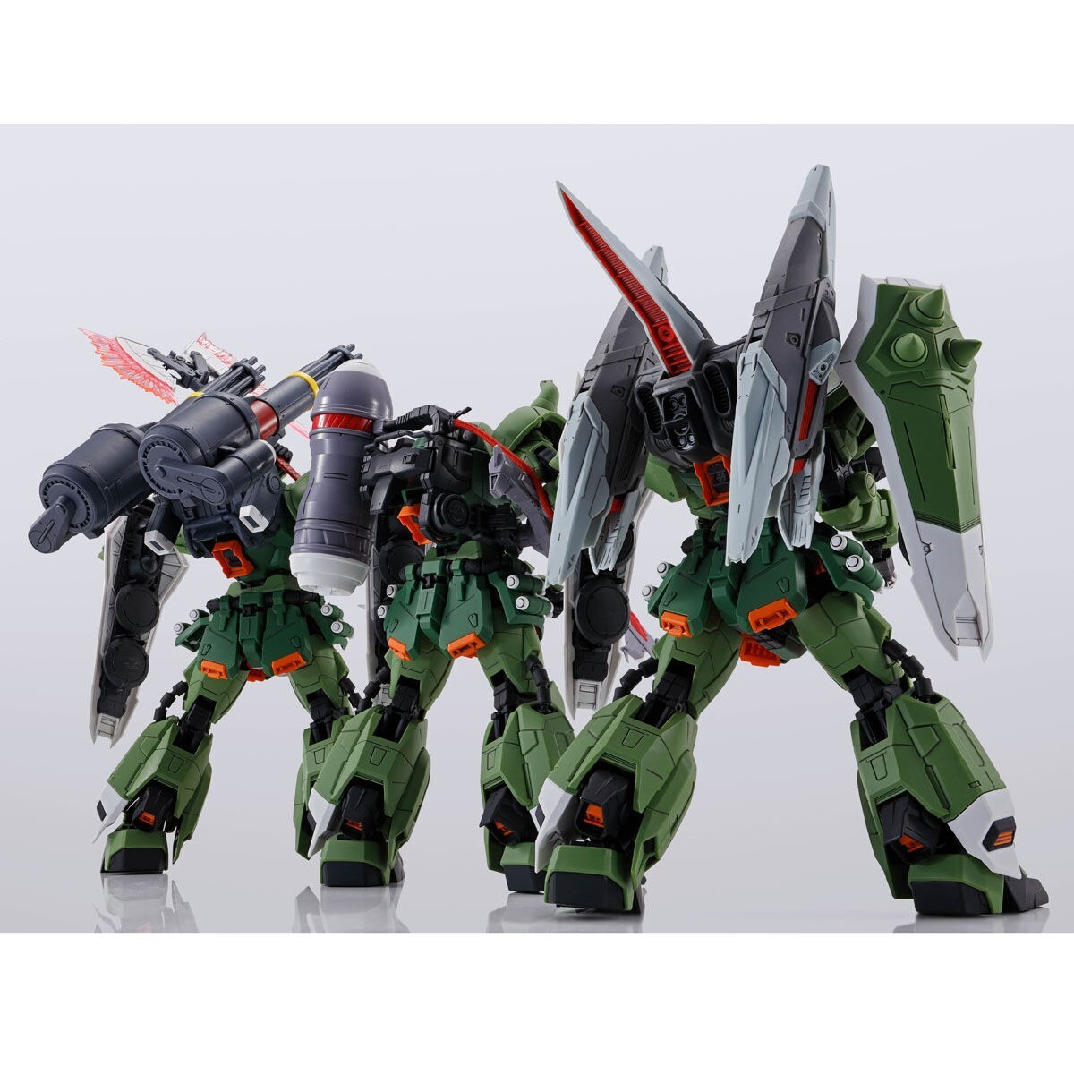 Premium Bandai MG 1/100 GUNNER WIZARD/SLASH WIZARD/BLAZE WIZARD