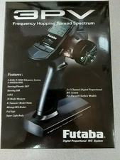 Futaba 3PV 3-Channel 2.4GHz S-FHSS Radio System w/ R203GF Receiver Brand New!!