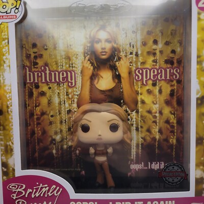 Britney spears BIG funko pop Special Edition, Pop! Albums OOPS!  I DID IT AGAIN
