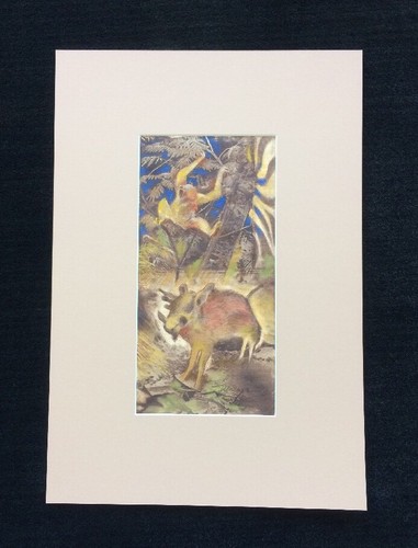Affe und Wildschwein im Dschungel Mixed Media - Bild 4 von 9