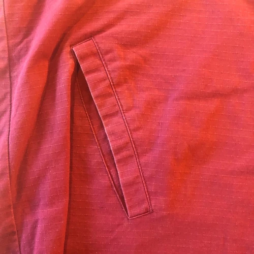 Vintage FA F*cking Awesome SH*T Cotton Ripstop Coach Jacket Size L Maroon 2015 image 9