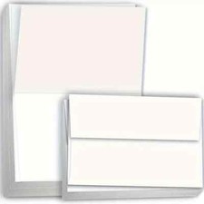 Blank White Greeting Cards with Envelopes - Bulk Set of 30
