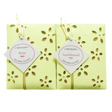 4 X Thurlby Bug Buster Margarita Cajón Bolsita Sándalo Naranja - Rosa