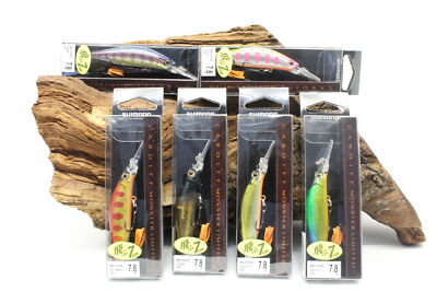 Shimano Cardiff Flügel AR-C 70F 70mm 7,8g 6 Farben DR Minnow Barsch 7cm Wobbler