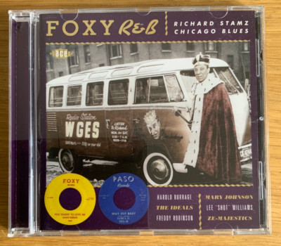 Foxy R&B Richard Stamz Chicago Blues  CD Mary Johnson Freddie Robinson NM