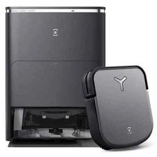 ECOVACS DEEBOT X2 Omni Robot Vacuum and Mop, 8000Pa Suction,15mm Lift,Black