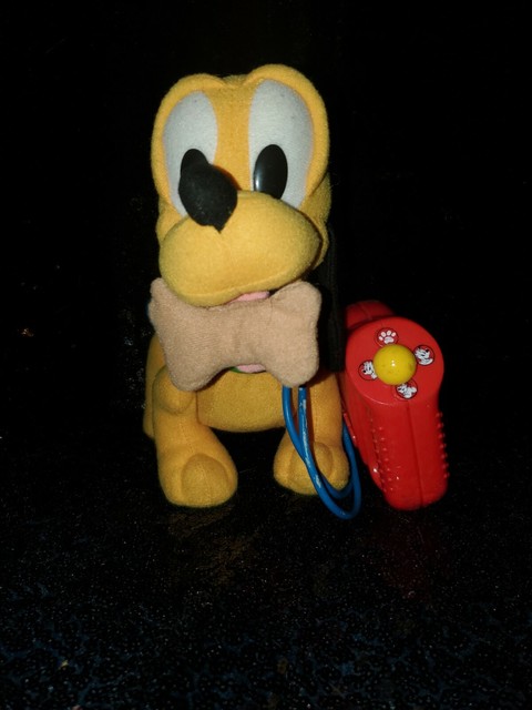 Mattel Walk N Wag Baby Pluto Wired Leash Interactive 1999 Disney For Sale Online Ebay