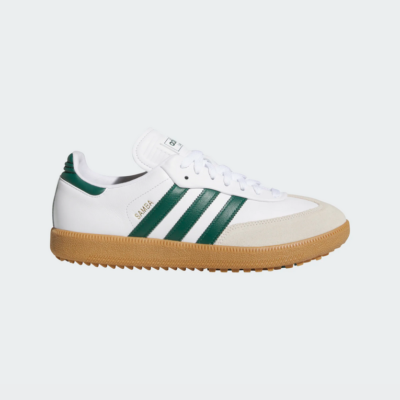 New adidas Samba Golf Shoes Footwear White/Green/Gum4  display picture 2
