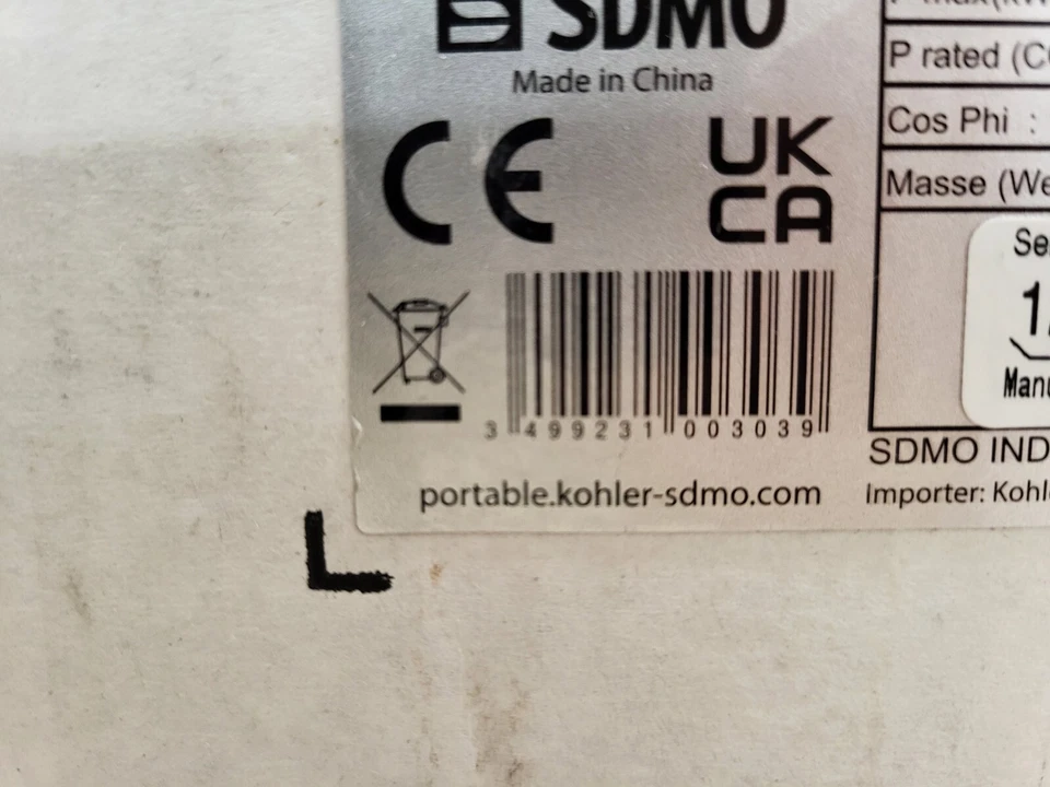 Kohler SDMO Stromerzeuger Yamaha PRO 2000 C5 Benzin _24_5 - Bild 4 von 4