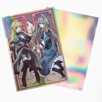50pcs Anime Yu-Gi-Oh! Exosister Sleeves Soft Card Protector DIY Gift | eBay