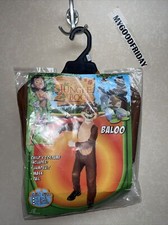 The Jungle Book Baloo Halloween Costume S(4-6) New. On Sale