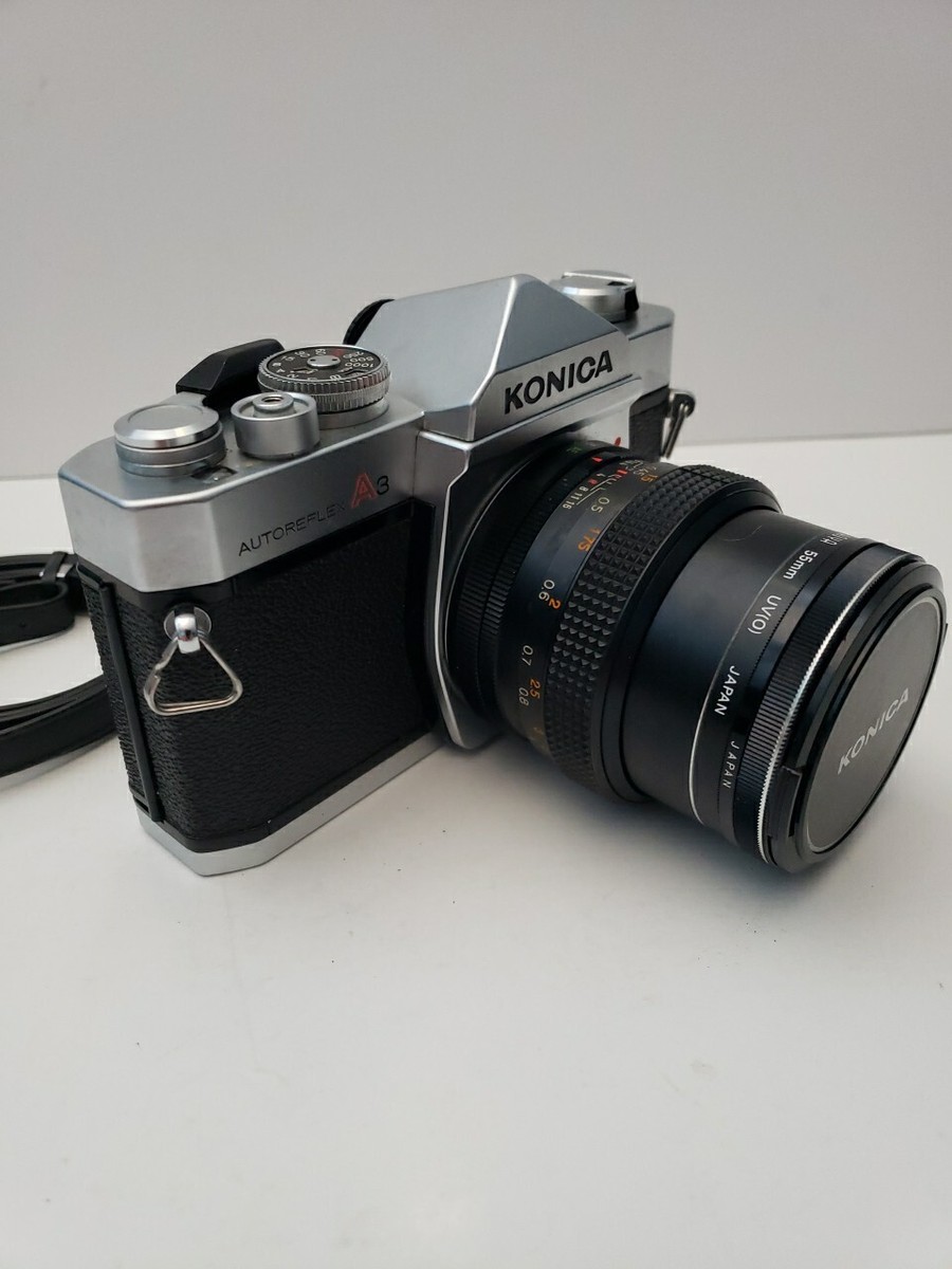 Konica Autoreflex A3 Film Camera with Lense Hexanon AR 50mm