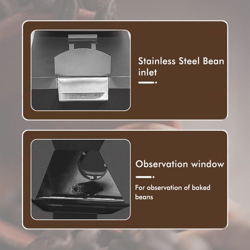 1000W Coffee Bean Roaster Commercial Automatic Roaster with Baking Curve Options - Picture 17 of 18