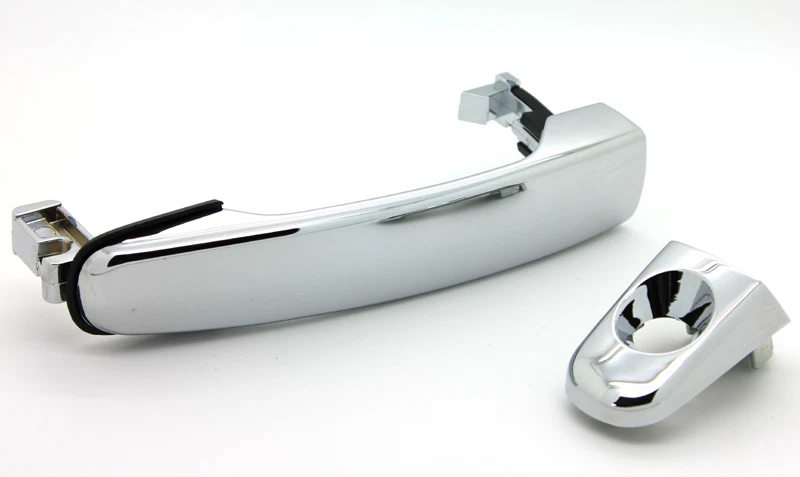 NEW Bright Chrome Exterior Outside Door Handle PAIR / FOR 06-09 PONTIAC G6 2-DR - Image 2 of 4