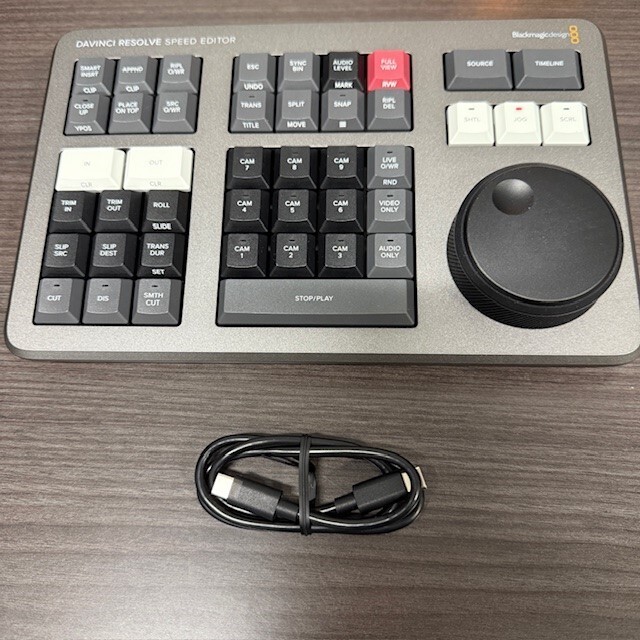 【ほぼ新品】Blackmagic Design Speed Editor Blackmagic Design DaVinci Resolve Speed Editor – United States