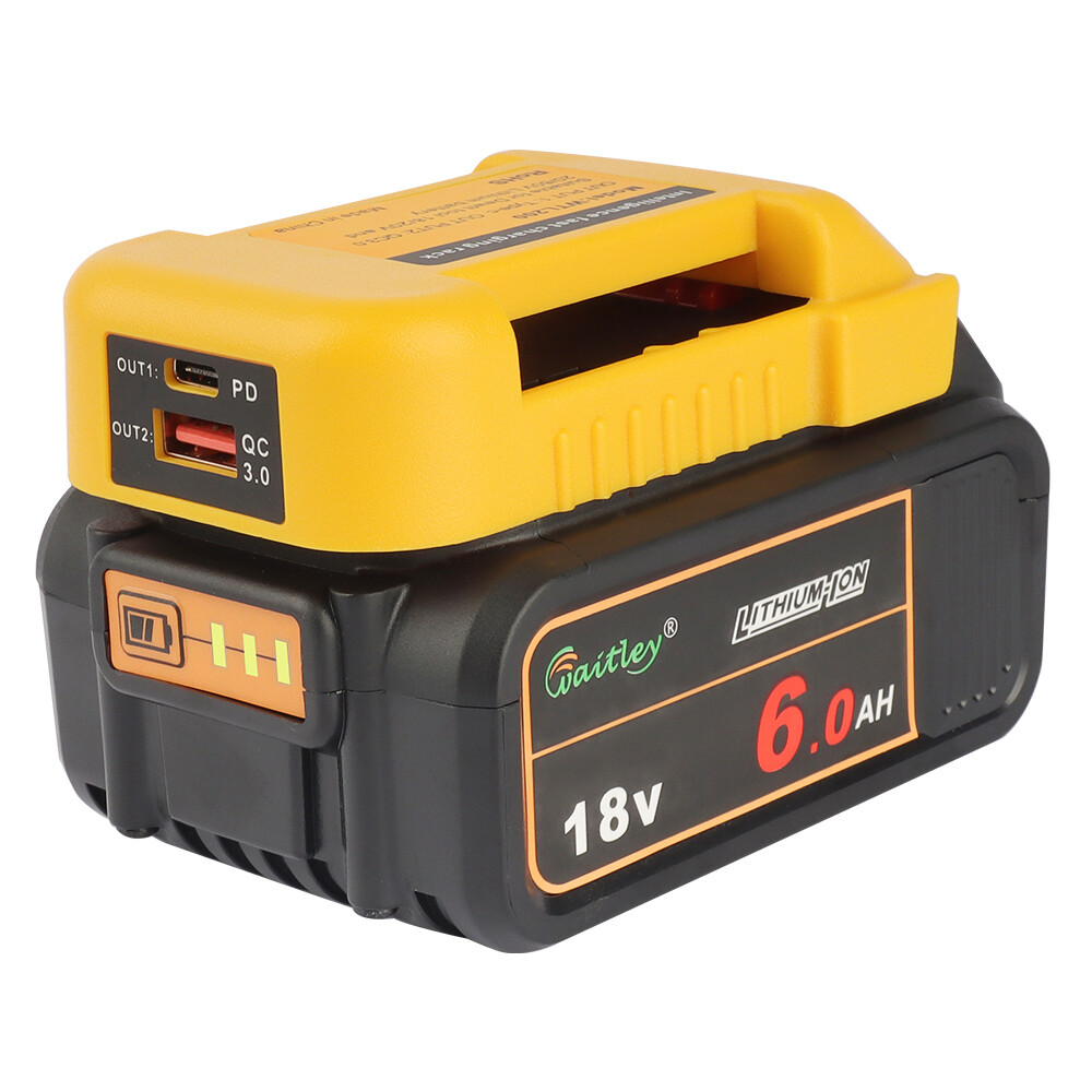2 Stück Für DeWalt DCB184-XJ Akku DCB184 18V 9.0Ah XR Li-Ion DCB182
