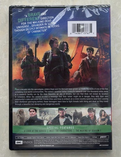 The Walking Dead: World Beyond - Season One (DVD, 2021, 3-Disc Set) SEASON 1 - Afbeelding 2 van 2