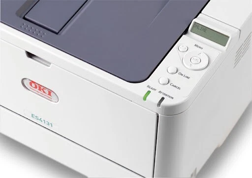 OKI ES4131DN AUTO DUPLEX NETWORK FAST 40PPM A4 MONO LASER PRINTER 44983737 - Image 2 of 4