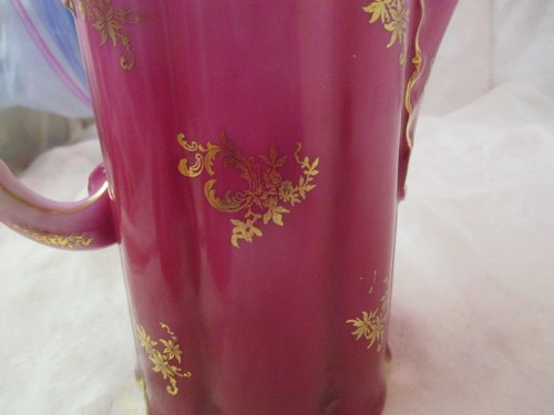 Antik Germany Rosenthal R.C. Crown Monbijou Schokoladentopf Seerose - Bild 6 von 8