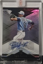 LUIS PATINO 2021 PANINI TITANIUM ROOKIE AUTO RC TAMPA BAY RAYS SAN DIEGO PADRES