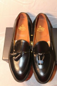 brooks brothers cordovan tassel loafer