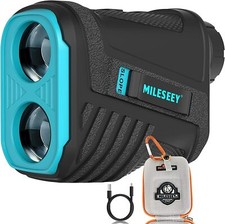 Mileseey 660Yds Golf Rangefinder with Slope, Flag Pole Lock Vibration Magnetic