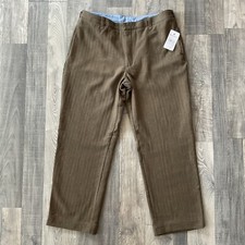 NWT VTG Woolrich Big Horn Wool Blend Pants Men  s Size 40x30 Olive Lined  1550