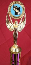 Collectible Girls Beauty Pageant Trophy "The Beauty of the East Coast" Crown