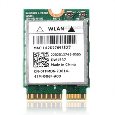Dell DW1537 Atheros QCSNFA282 Pcie Wlan Card 802.11a Bluetooth Wifi Network Card