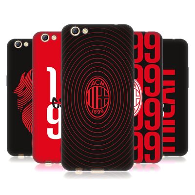 OFFIZIELLE AC MILAN GRAFIKEN SOFT GEL HANDYHÜLLE FÜR OPPO HANDYS