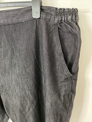 Julipa Womens Black Lightweight Denim Trouser Size 30 NWT - Picture 4 of 6