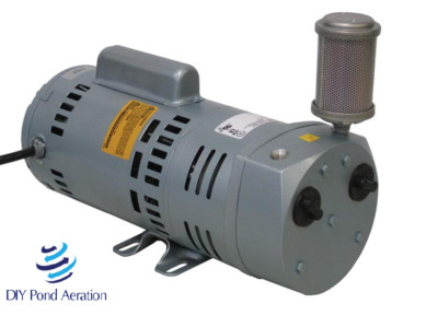 NEW OEM GAST Piston Air Compressor/ 26''hg Vacuum Pump,1/4HP RV33 Aerator Pump