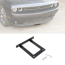 🎁 Front Nameplate License Plate Bracket Holder Frame for Dodge Challenger 2015+