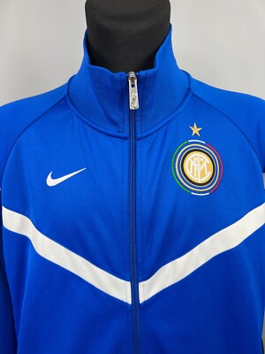 INTER MILAN 2009 2010 TRAINING JACKET FOOTBALL SOCCER NIKE 380624