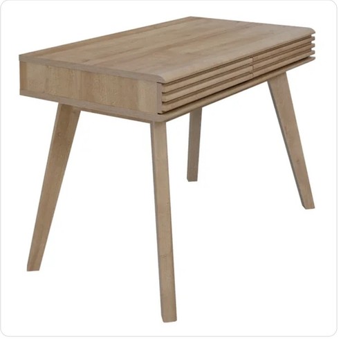 Escritorio de Madera Elegante Mesa Inteligente Oficina Sala Salón Comedor Dunelm NUEVO Copen - Imagen 3 de 12