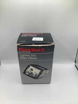 View Master Pana-Vue 2 Lighted 2x2 Slide Viewer 35MM