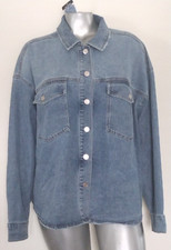 NWT Edited by Remi Bader Denim Top Jacket Siz...