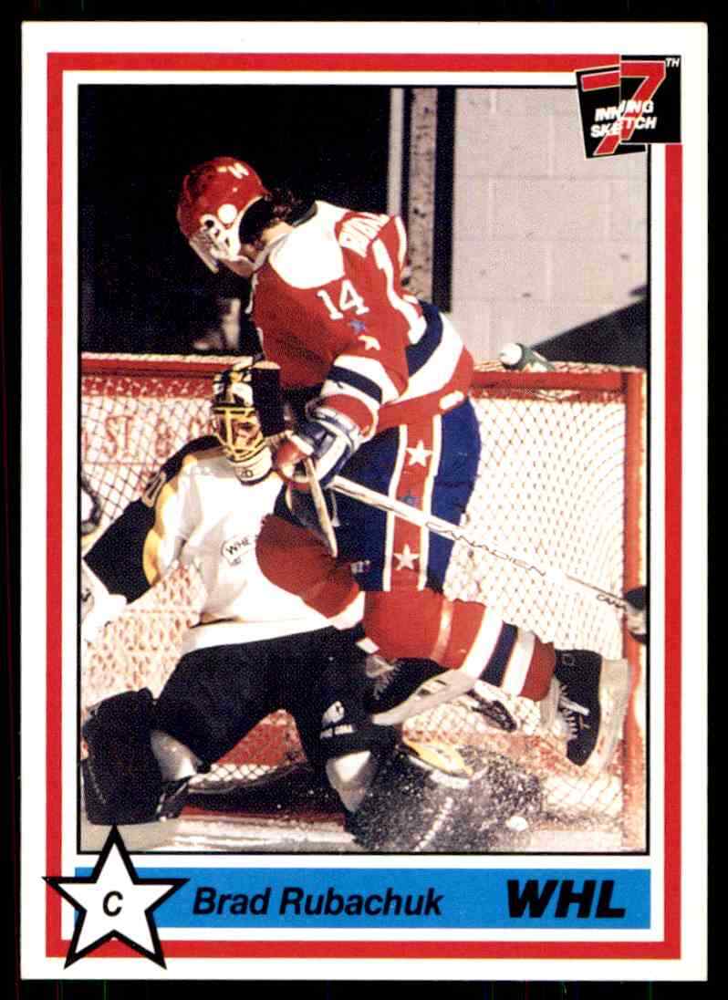 1991-92 7Th Inning Sketch Ohl Brad Rubachuk #127 | eBay