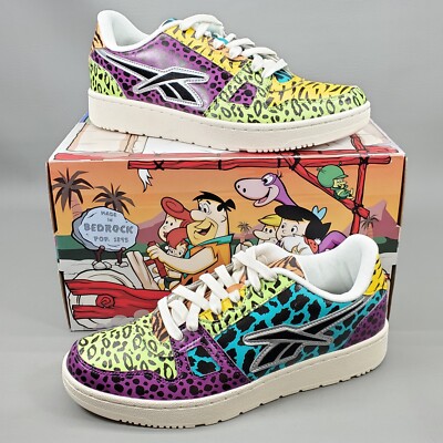 Reebok Flintstones x Jetsons Shoes Resonator Low Men's Size 9 GZ1462 Multicolor