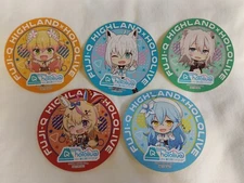 hololive × FUJIKYU HIGHLAND sticker all kinds Fubuki Nene Polka Lamy Botan